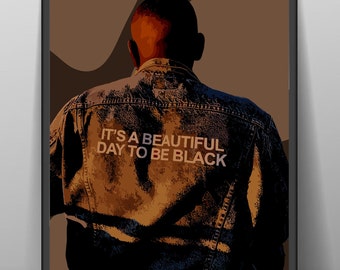 Black Man Fashion Illustration: Urban Art Print (Digital Download)