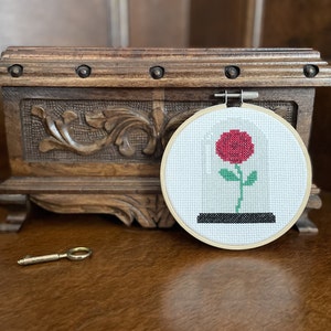 Riveting Rose Cross Stitch Pattern