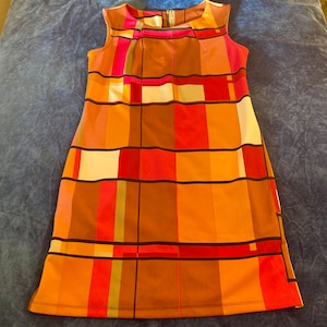 Worthington Stretch Color Block Jurk