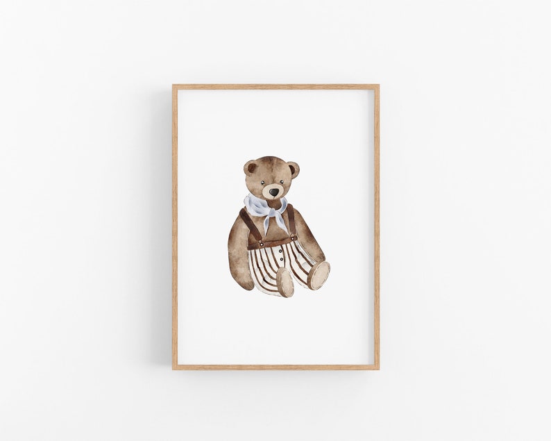 Set of 3 Nursery Prints PRINTABLE Nursery Wall Art Set Kids - Etsy