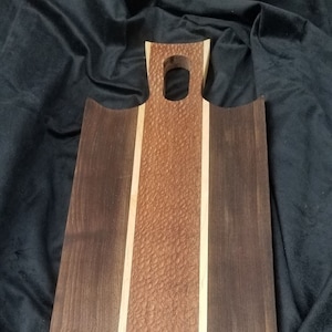 Gorgeous Leopard Wood Charcuterie Board