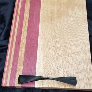 Amazing Purpleheart and Oak Charcuterie Board