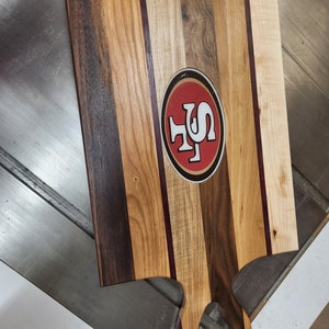 Niners Charcuterie Board / Serving Tray - NFL - San Francisco 49ers