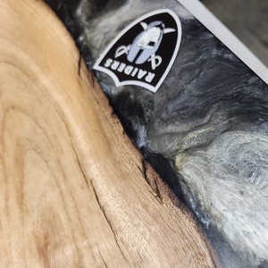 Raiders Charcuterie Board / Serving Tray - NFL