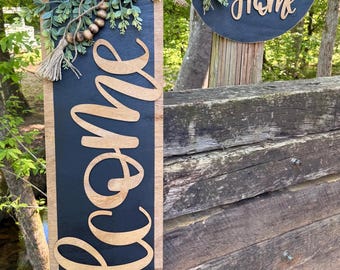 Adorno de porche/colgante de puerta/conjunto de estilo bohemio minimalista