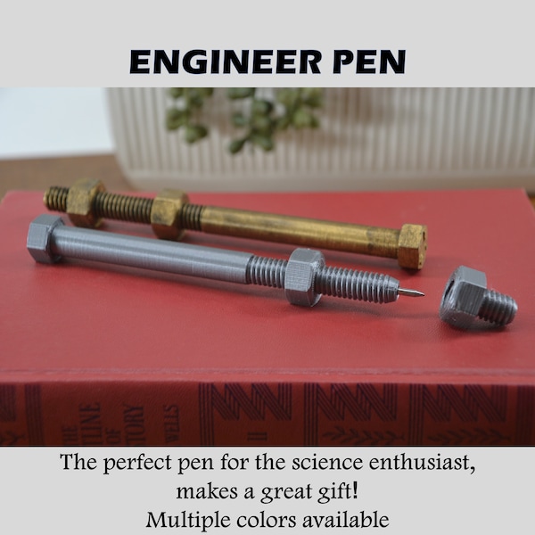 Gift for Engineer, Funny Pen, Gift for Boss, Civil Engineer, Mechanical Engineer gift, Funny Gift for Engineer, Gift for Dad