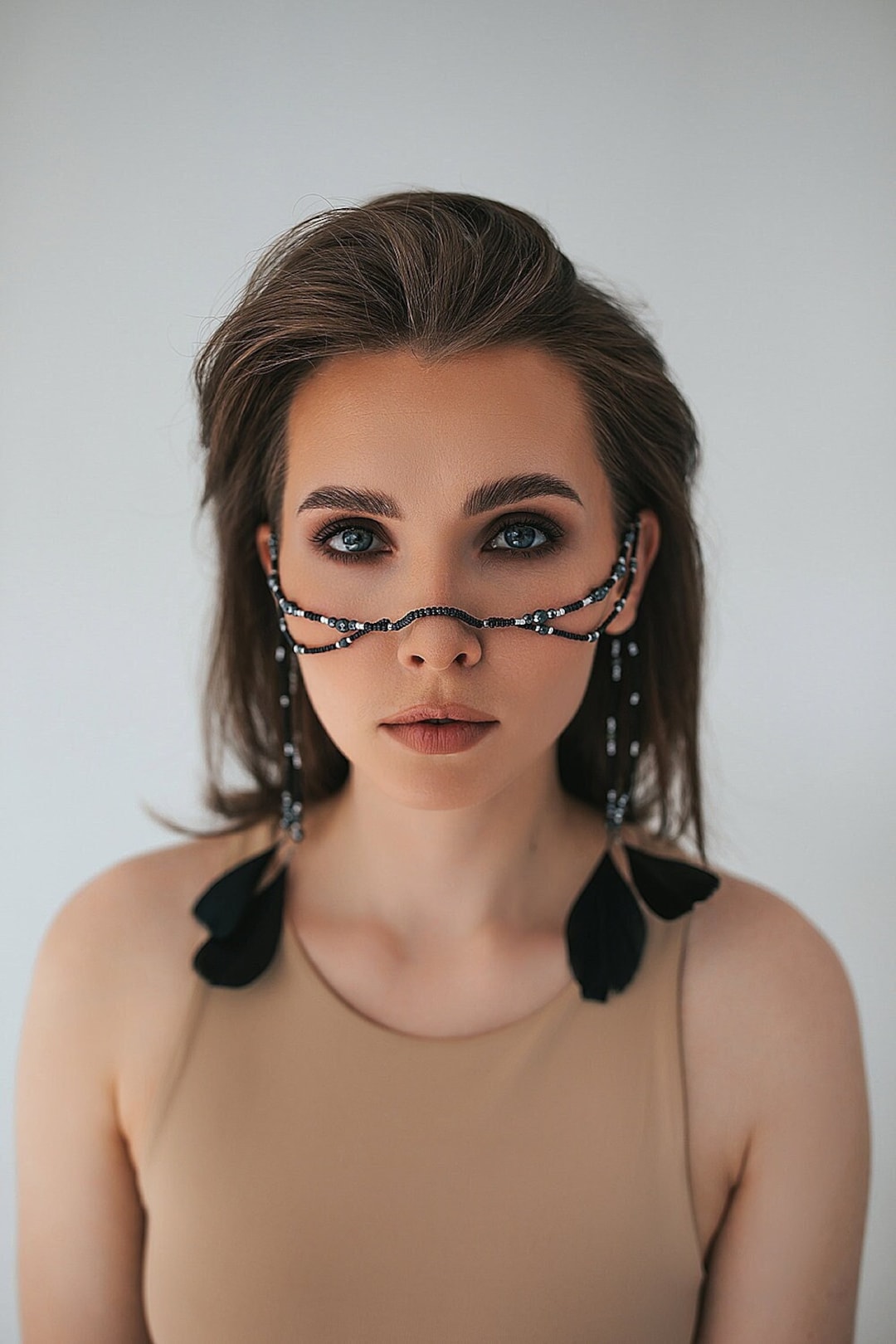 Face Chain Jewelry Face Jewelry Body Jewelry Festival Etsy