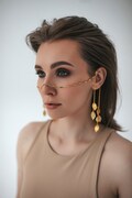 Face Chain Jewelry, Face Jewelry, Body Jewelry, Festival Jewelry, Face Chain, Costume jewelry, face mask, Burning Man, Festival Outfit product logo