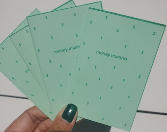 money mantras ~ RISO printed zine