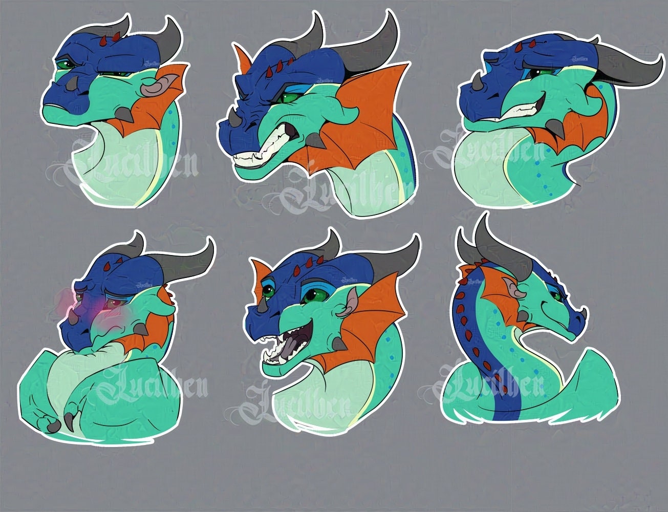 Glory Digital Stickers, Discord Stickers, Twitch, Dragon Stickers ...