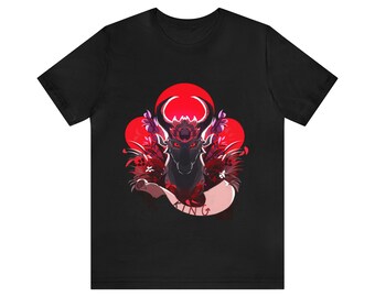 Dragón negro, dragón rey, acechador oscuro, camisa de entrenamiento, ejercicio, rey, no IA, obras de arte hechas por humanos, alas de fuego