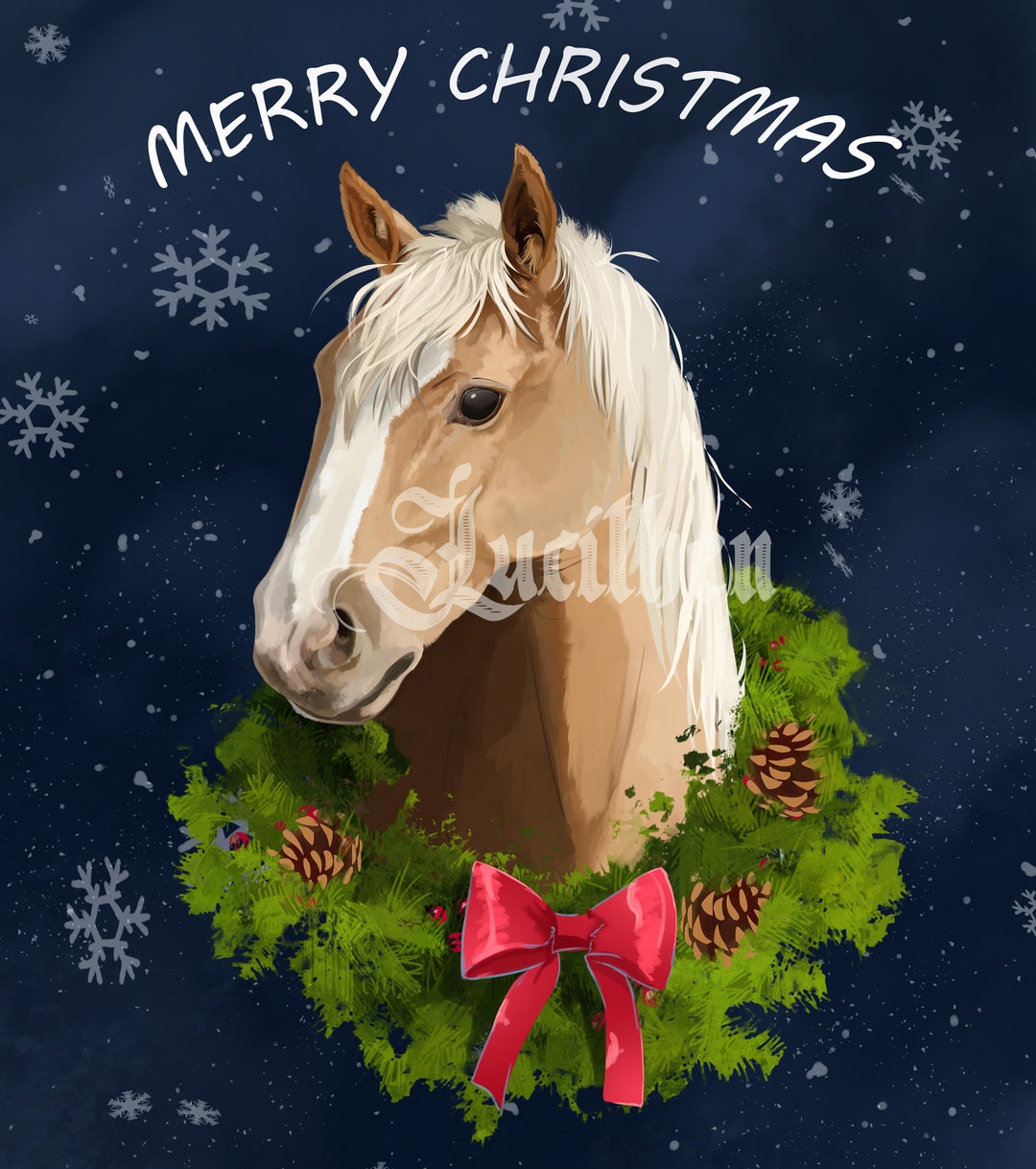 Horse Christmas Cards 