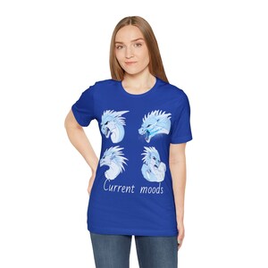 Camiseta 'Current Moods' do Wings of Fire Winter, dragões, asas de fogo, wof, arte não gerada por IA, sem variação de imagem no verso imagem 10