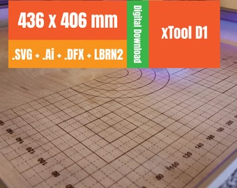 Xtool Grid Svg - Etsy Canada