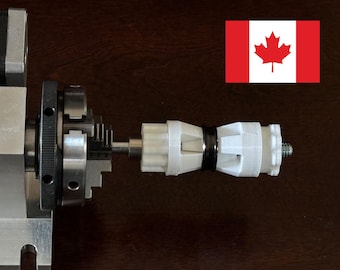 Ring making tool. Mandrel for ring turning, ring making, ring polishing, making ring inlays and ring sanding. Ring turning mandrel tool