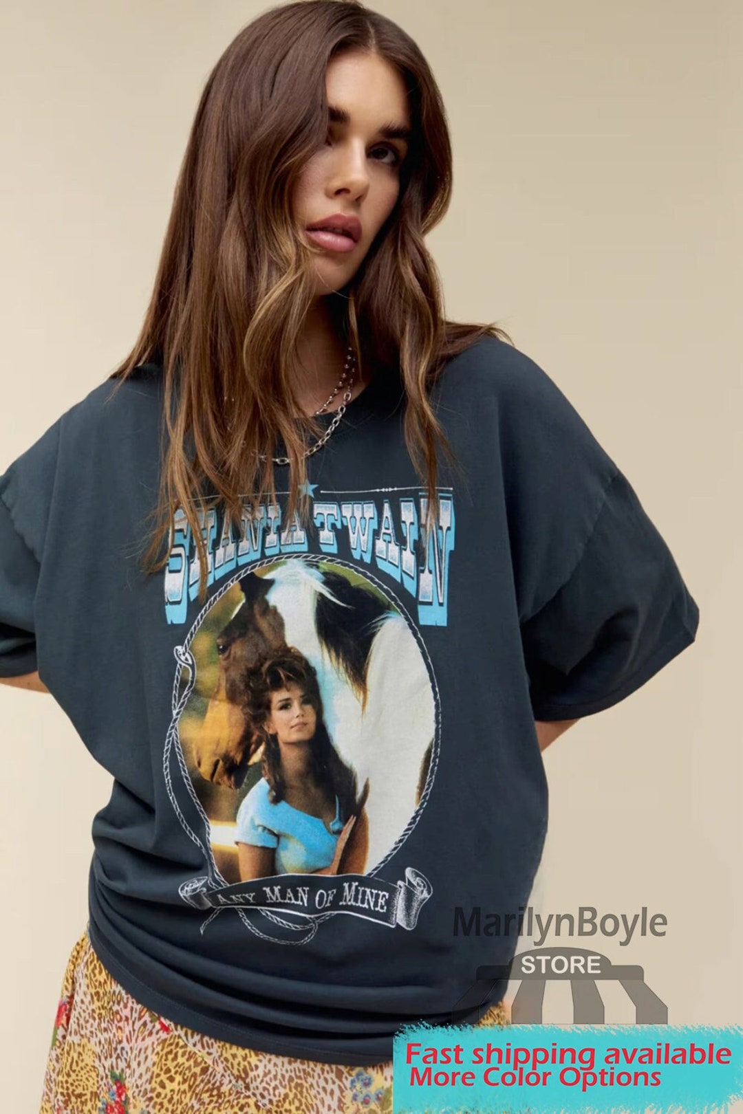 SHANIA TWAIN MERCH Shania Twain Any Man of Mine Shirt Taylor Etsy