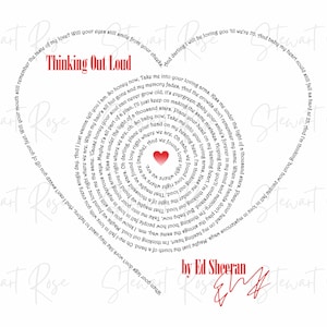 Thinking Out Loud - Ed Sheeran