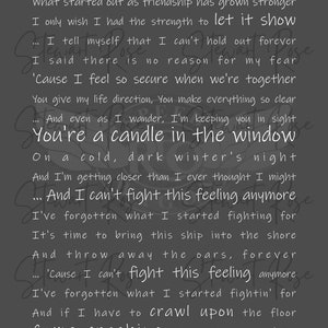 REO Speedwagon &quot; Can&#39;t Fight This Feeling Anymore&quot;, png, jpg, eps, svg.