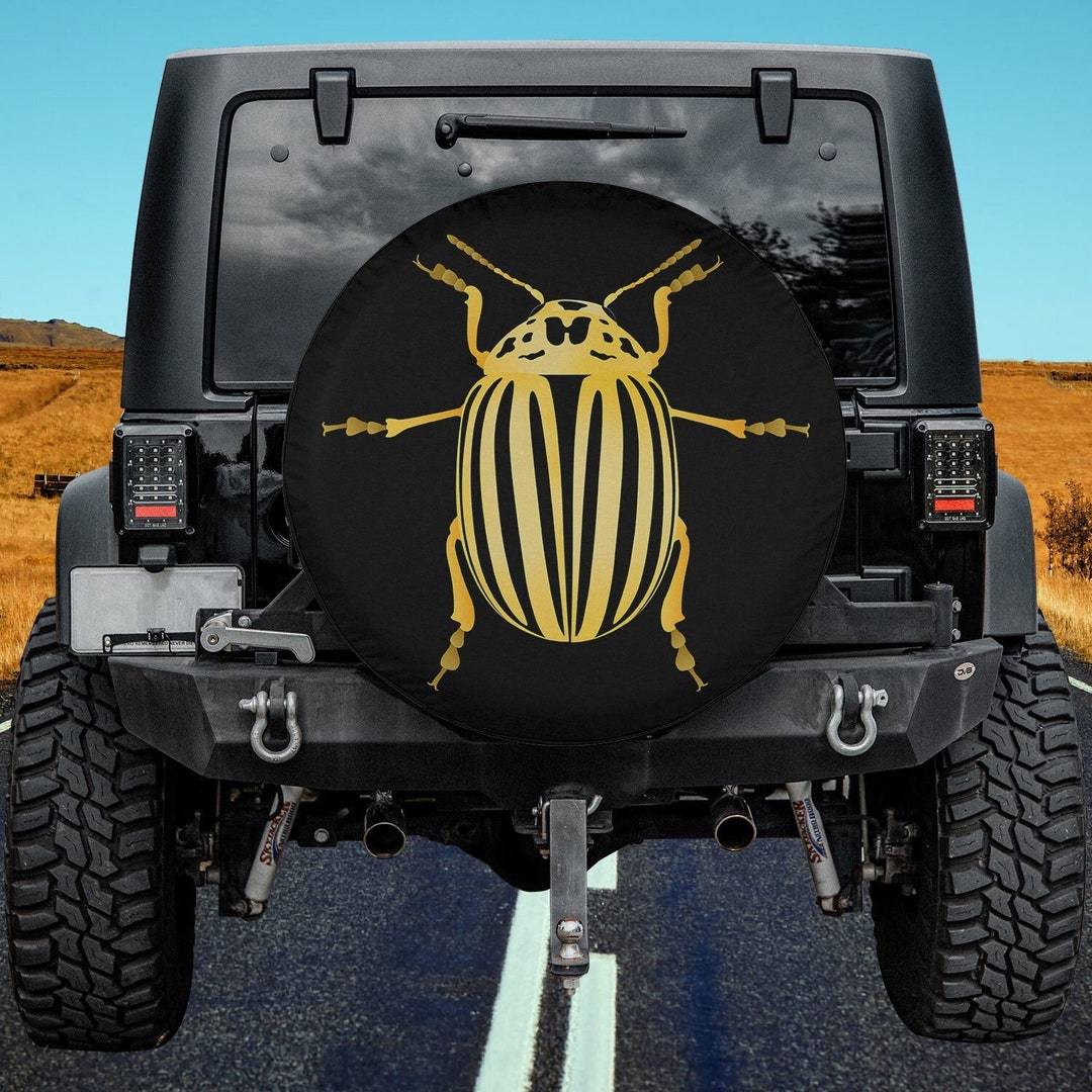 Beetle Gift Funny Spare Tire Cover Thickening Leather Universal Fit for
