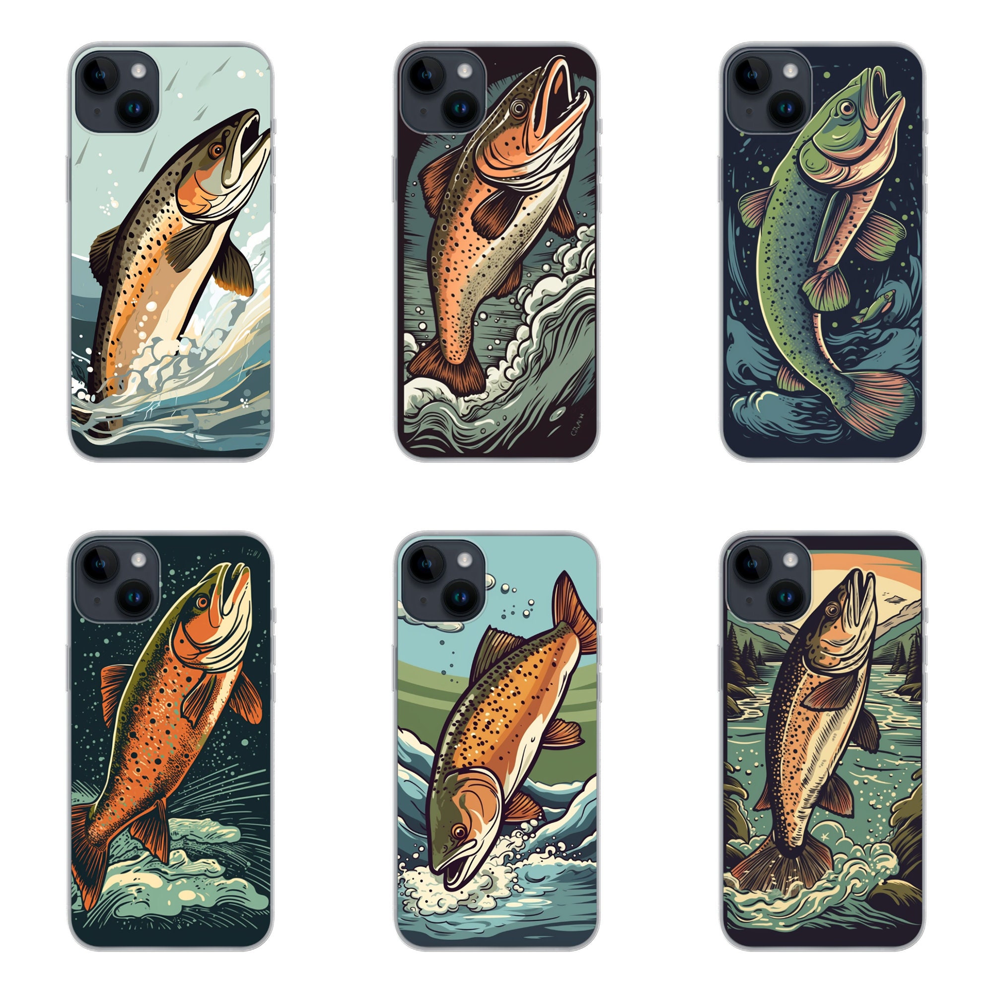 Make a Splash With This Trout Fish Phone Case Perfect Gift for Outdoor  Lovers 