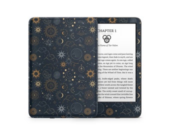 Constellation Stargazing Night Kindle Skin, Space Galaxy Ethereal Astrology, Amazon Kindle Paperwhite Oasis eBook Decal eReader 3M Vinyl