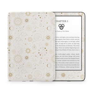 Custodia per Kindle Constellation Stargazing Day, Spazio Galassia Eterea Astrologia Amazon Kindle Colorsoft Paperwhite Oasis eBook Decalcomania 3M Vinyl Skin