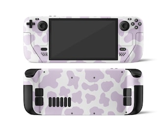 Capa para Steam Deck com estampa roxa lavanda, capa para console Steam Deck OLED com estampa roxa, vinil Valve Steam Deck 3 M