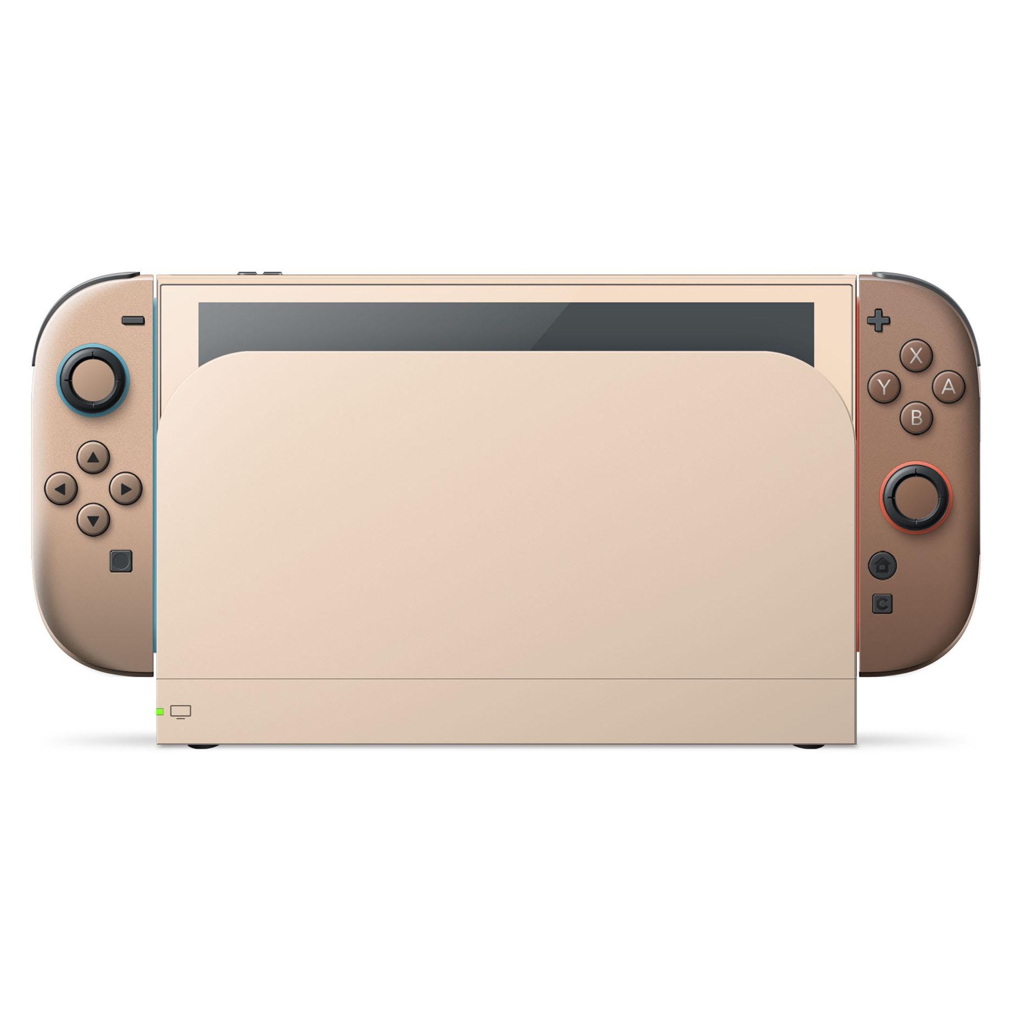 Cappuccino Time Nintendo Switch 2 Skin, Cozy Brown Iced Latte