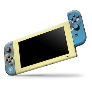 Pokemon Lucario Blue Nintendo Switch Skin, Pokemon Pretty Blue Switch 2 Skin, OLED Console Vinyl Joycons 3M Cover Vinyl Skin Wrap image 3