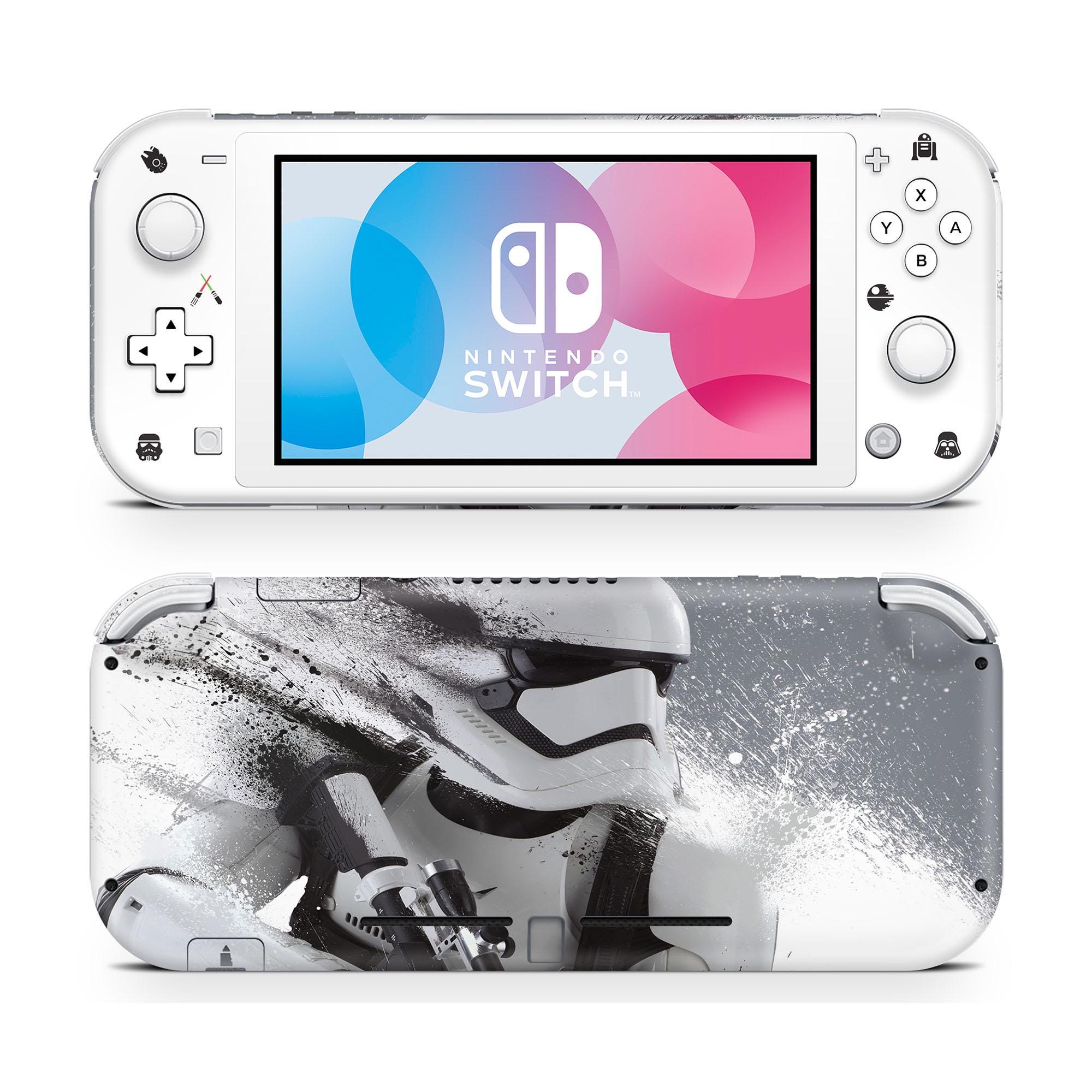 Star Wars Stormtrooper Nintendo Switch Lite Skin, White Storm