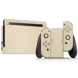 Natural Series Nintendo Switch Skin, Beige Green Pastel, Creme, Latte ...