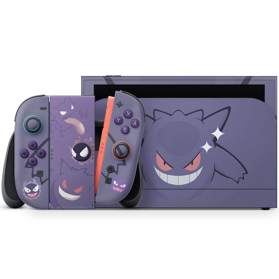 Nintendo Switch 本体 任天堂　スイッチ　ゲンガー　ジョイコン ポケモン ゲンガー進化 Nintendo Switch 2 スキン、ミニマリスト