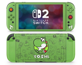 Yoshi Sticker Skins For Nintendo Switch Yoshi Minimalist Nintendo