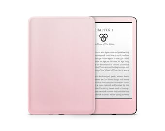 Funda para Kindle con degradado rosa bebé, funda para Kindle Paperwhite Oasis en color rosa bonito, funda de vinilo 3M para eReader.