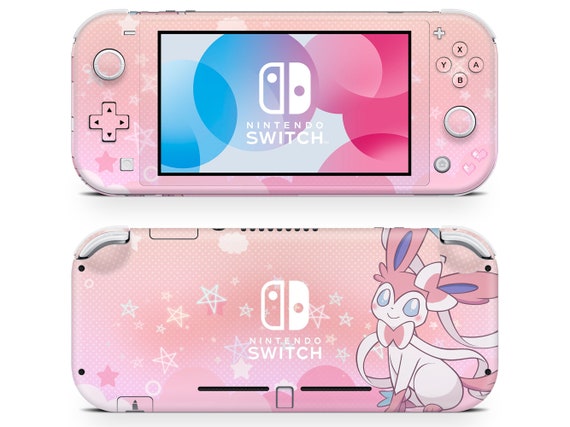 Pokemon Sylveon Evolution Nintendo Switch Lite Skin Pokemon Pretty Pink Switch Console Joycons Vinyl Wrap Eevee Nintendo 3M Wrap Etsy UK
