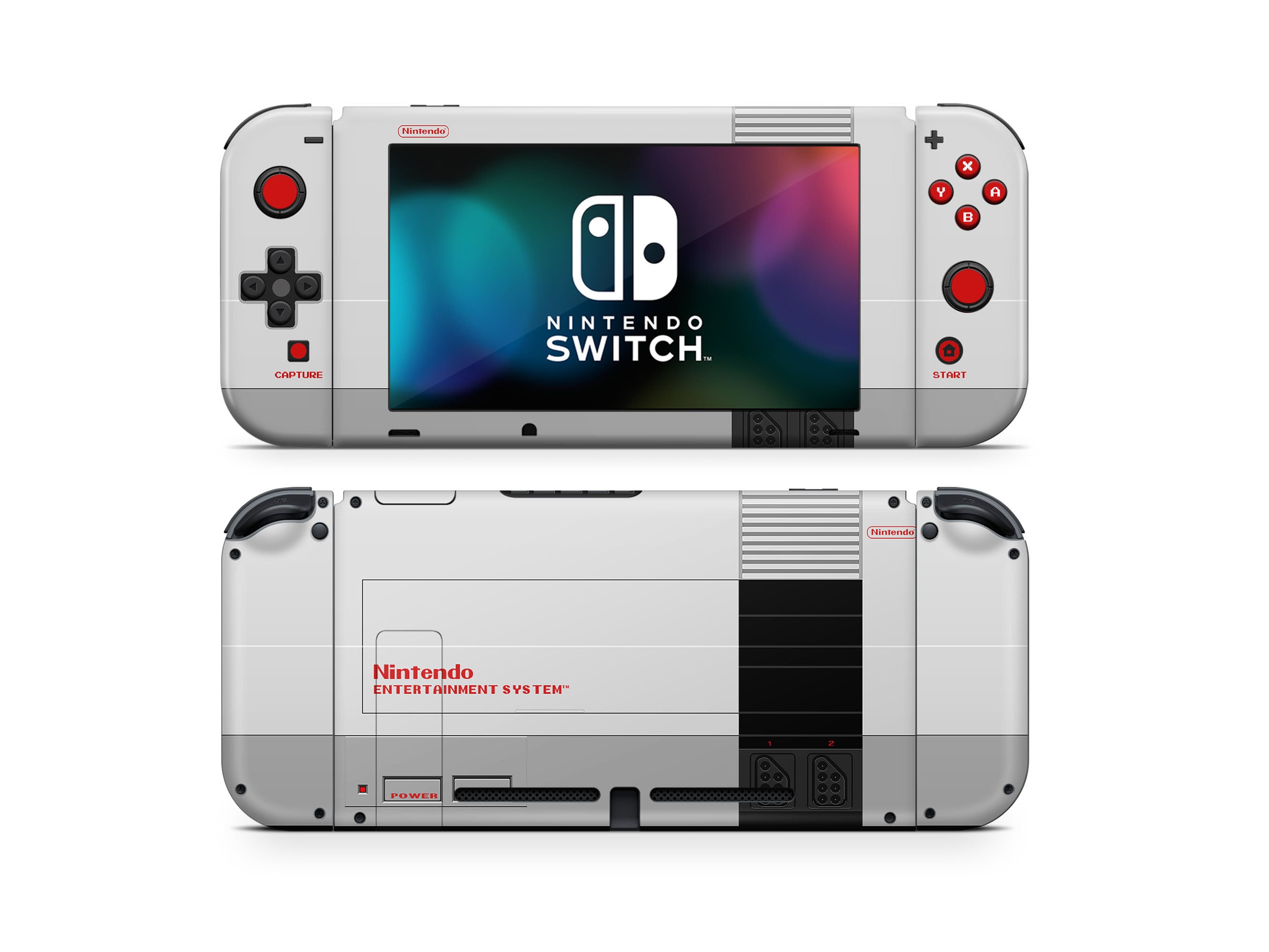 Retro NES Nintendo Switch Skin, Retro Gaming Nintendo Switch