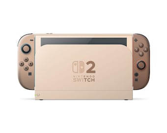 Cappuccino Time Nintendo Switch 2 Skin, Cozy Brown Iced Latte Switch OLED Console Joycons Vinyl Wrap, Color Blocking, Switch 3M Wrap Cover
