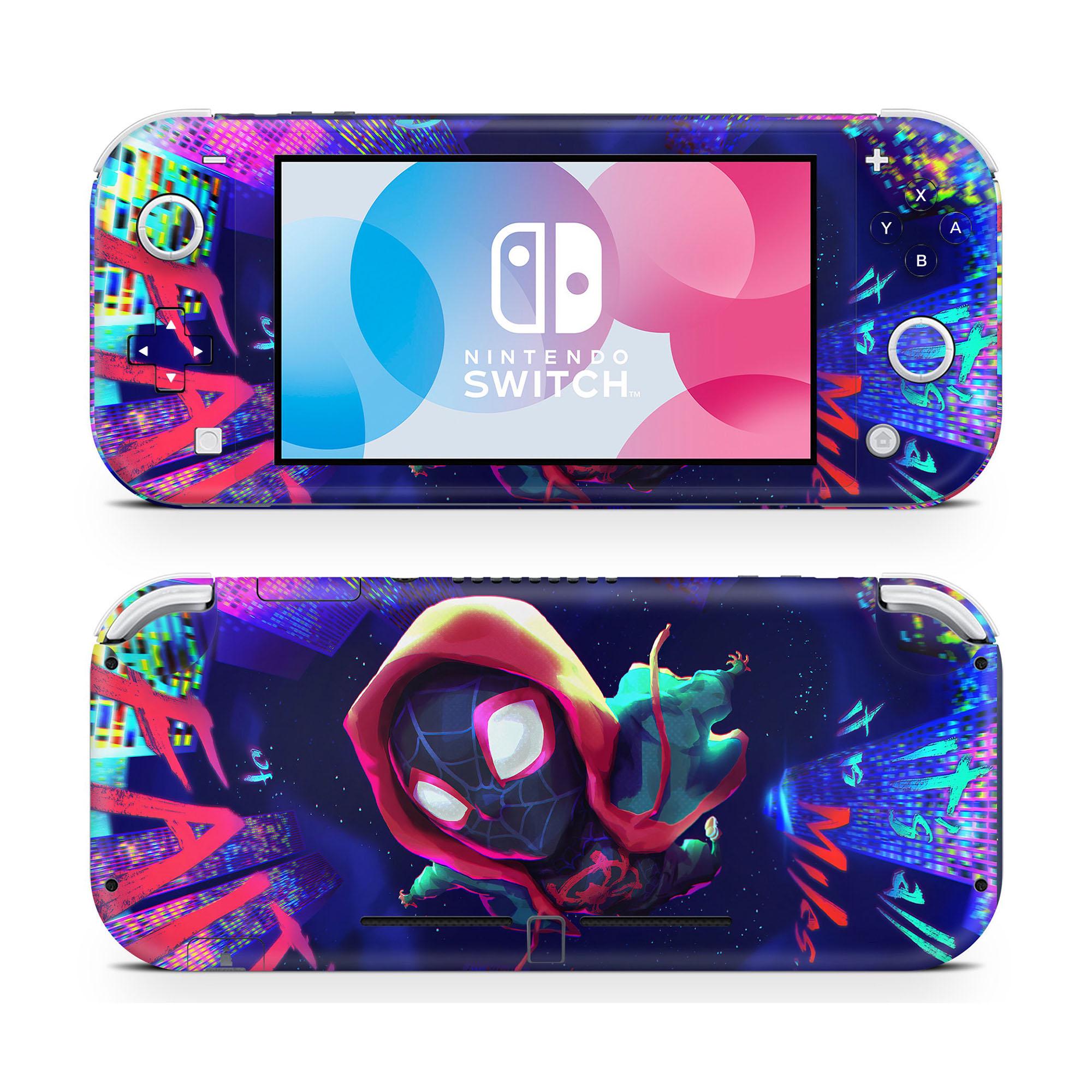 スイッチライト、マリカー、マーベルのカバー Switch Lite Case Spiderman - Etsy