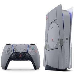 レトロPS1エディション PlayStation PS5スキン、クラシックグレー レトロPS1 PS5スリムカバー、PS5 Proフェイスプレートスキン PS5コントローラーラップ