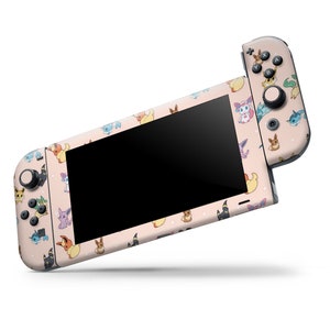 Pokemon Eevee Evolution Nintendo Switch Skin, Sylveon Umbreon Pattern ...