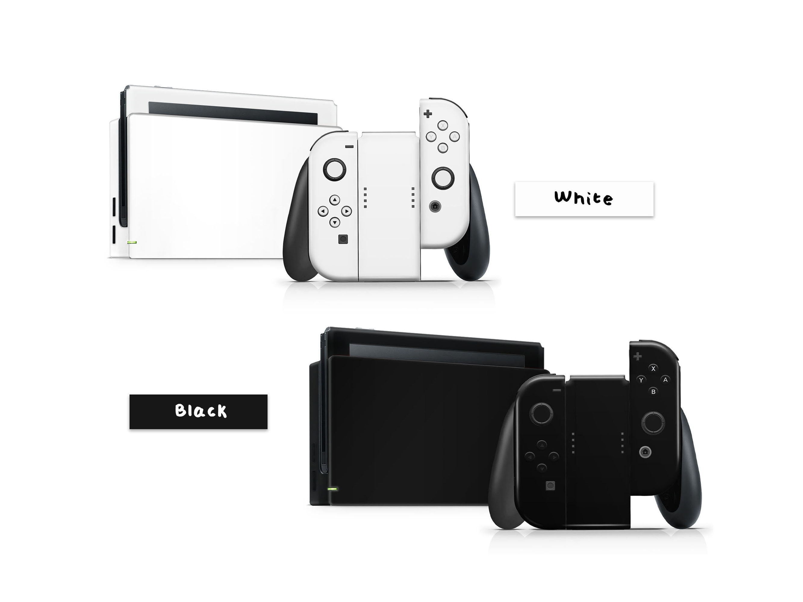 Pastel Series Nintendo Switch Skin, Signature Pastels Rainbow Color