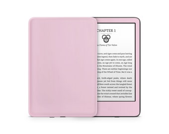 Baby Pink Kindle Skin, Sweet Pastel Pink Series, Soft Pastels Aesthetic, Amazon Kindle  Paperwhite Oasis eBook Decal Wrap eReader 3M Vinyl