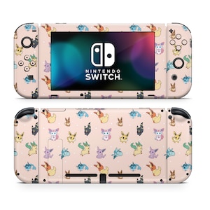 Pokemon Eevee Evolution Nintendo Switch Skin, Sylveon Umbreon Pattern ...