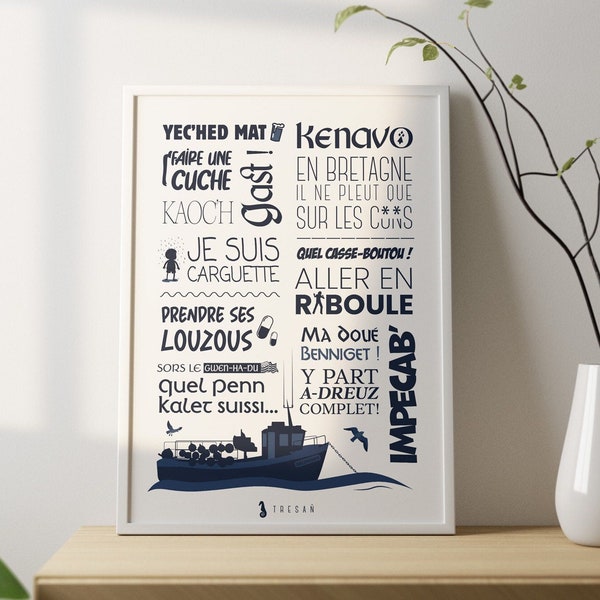 Affiche des expressions Bretonnes