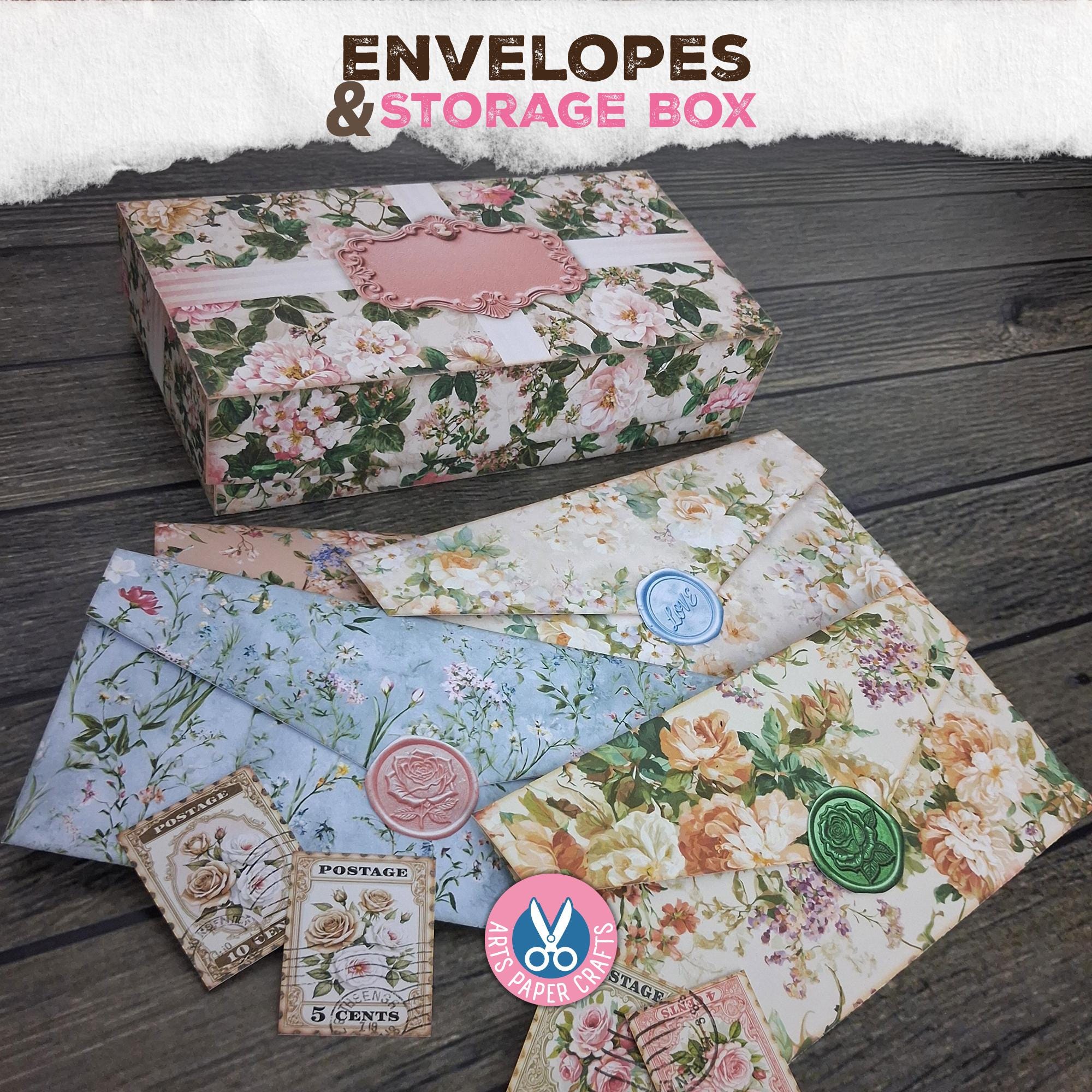 Ephemera Boxes - Etsy