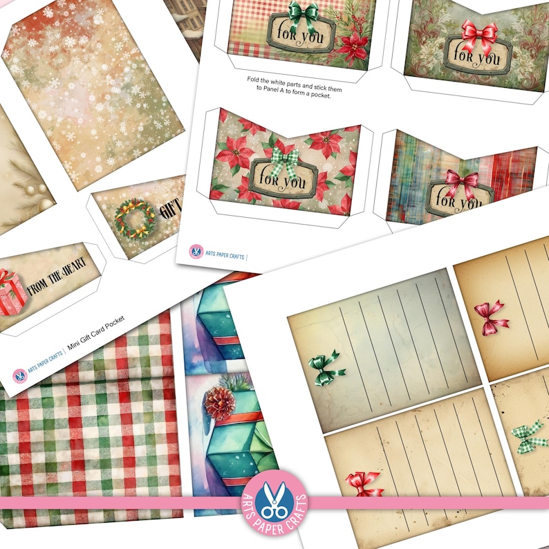 OTCRAFT Set Fustelle Metalliche Per Biglietti E Buste - 1 Etichetta + 1 Caramella, 12,4x15,7 Cm, Acciaio, Per Scrapbooking E Fai Da Te