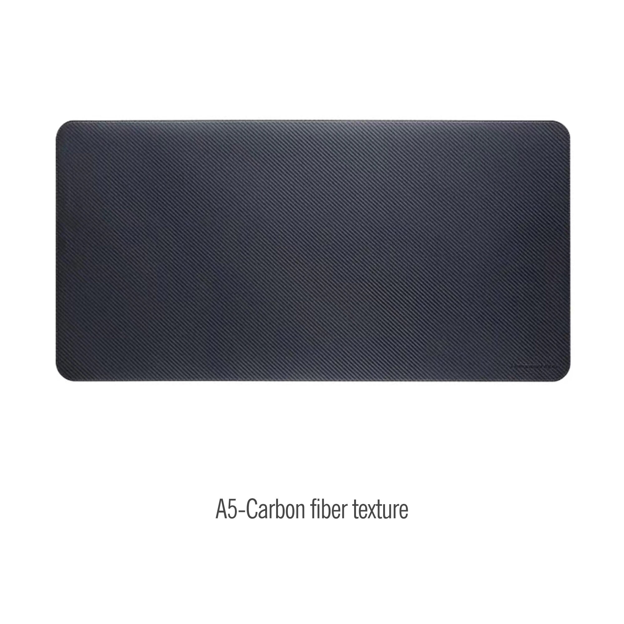 Carbon Fiber Texture Desk Mat, Environmental Minimalist Waterproof