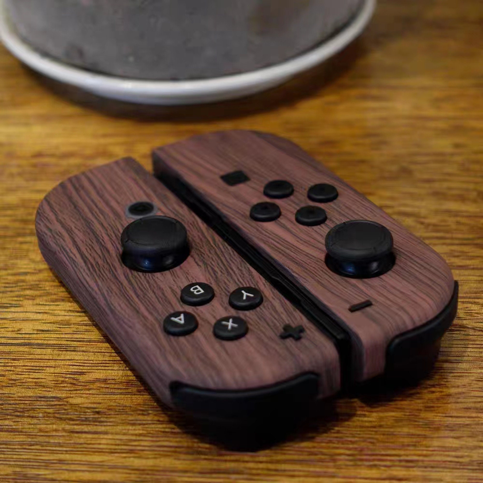 Original Design Wood Grain Switch Joycon Shells and Etsy