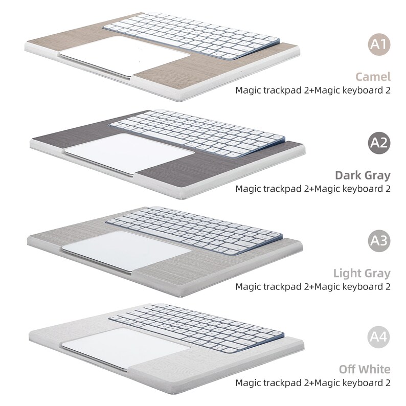 Original Design 2 in 1 Keyboard and Touchpad Tray for Apple Magic