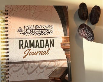 Ramadan Guide + Journal with Gold Embossing & Protective Case (Pre, During and Post Ramadan)